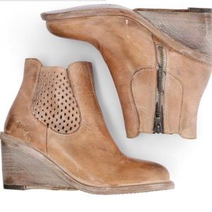 Bed Stu Countess Tan Rustic Bootie Sz 9